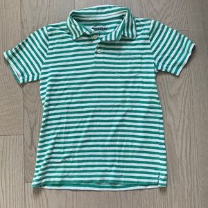 J Crew crewcuts striped polo size 8